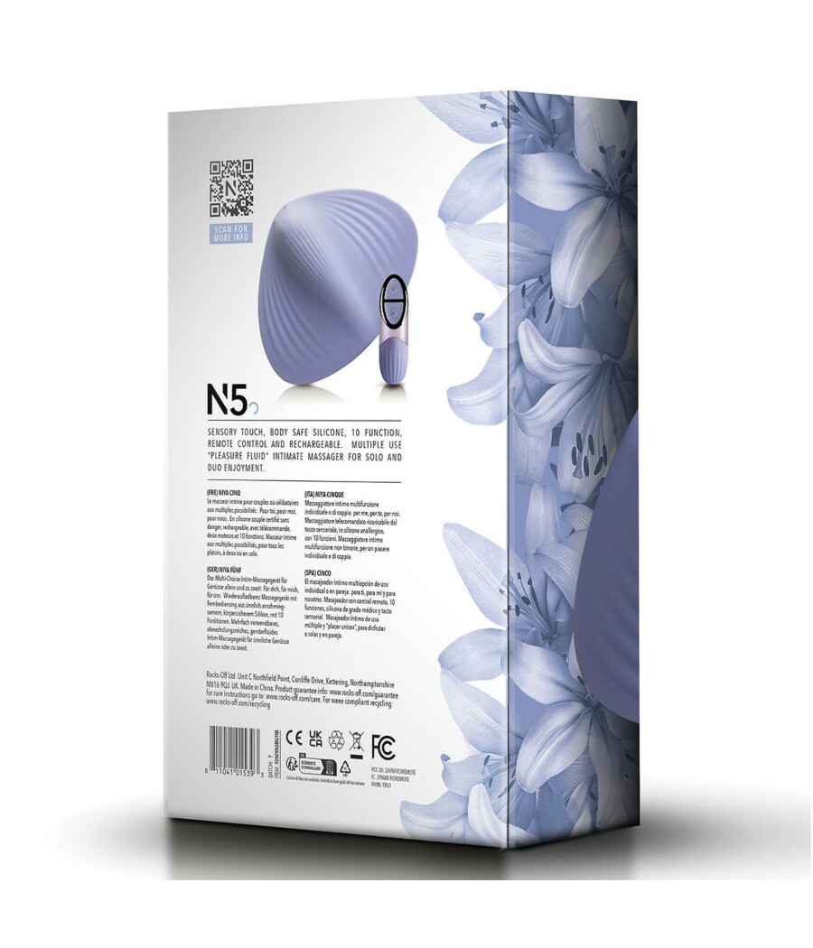NIYA - N5 MASSEUR INTIME MULTI-USAGES AVEC TÉLÉCOMMANDE