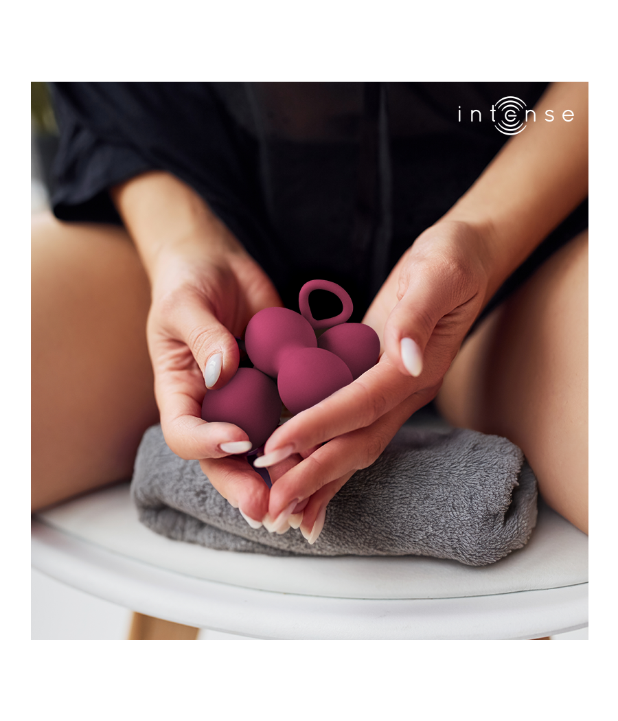INTENSE - CHARLI KEGEL BALL KIT BURGUND