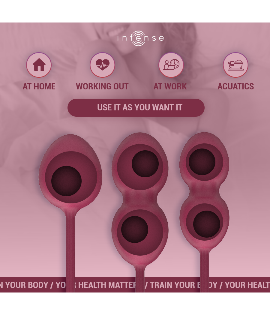 INTENSE - CHARLI KIT BOLAS KEGEL VIOLET