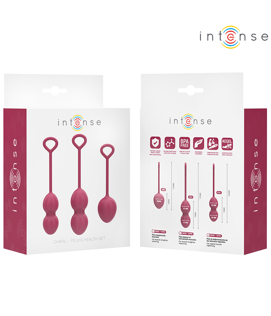 INTENSE - CHARLI KIT BOLAS KEGEL VIOLET