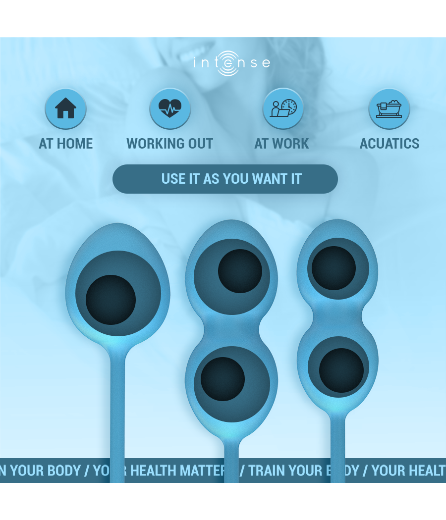 INTENSE - CHARLI KIT BOLAS KEGEL OCEAN