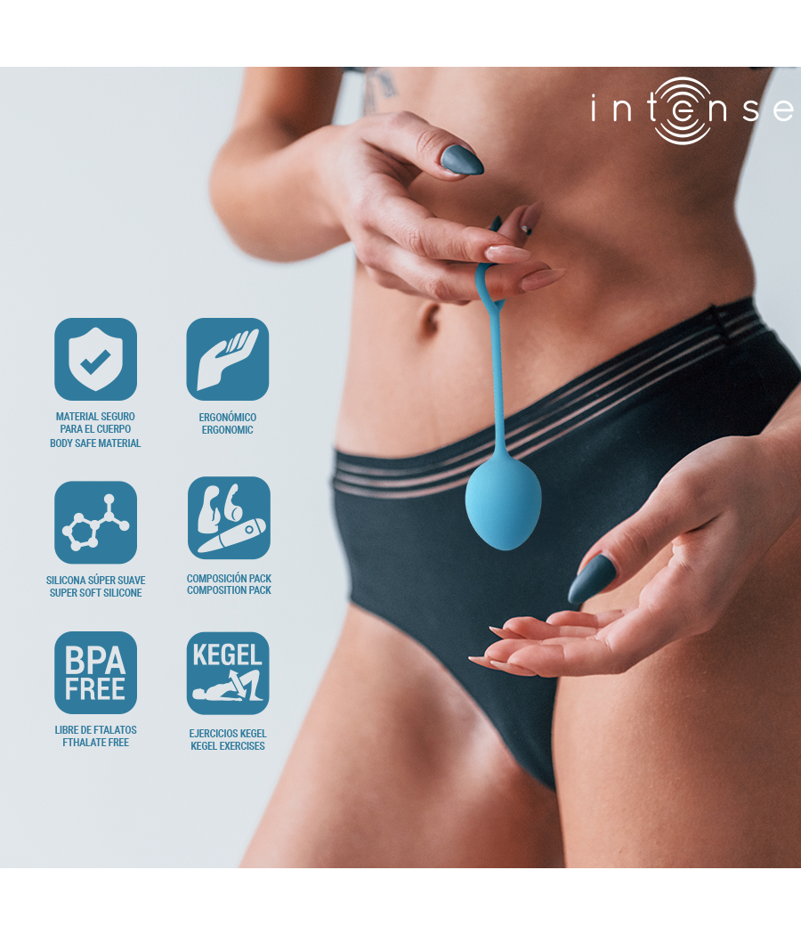 INTENSE - CHARLI KEGEL BALL KIT BLAU