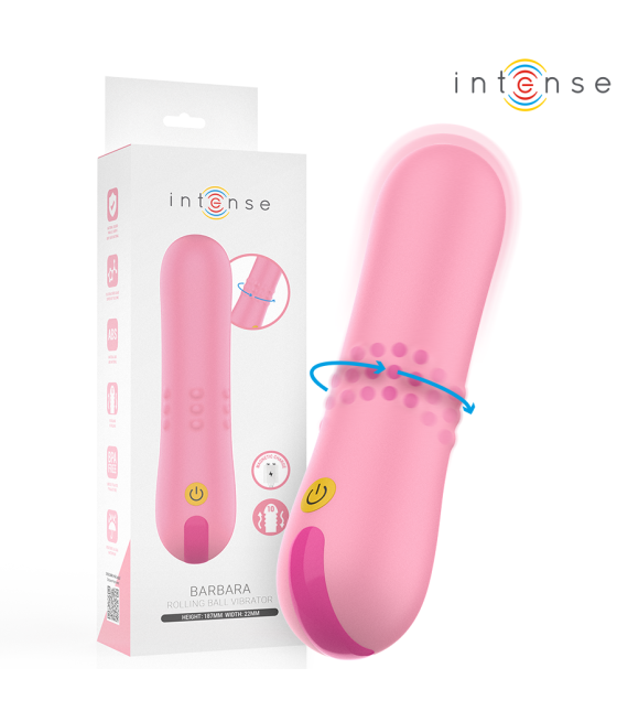 INTENSE - BARBARA VIBRADOR CON PERLAS GIRATORIAS