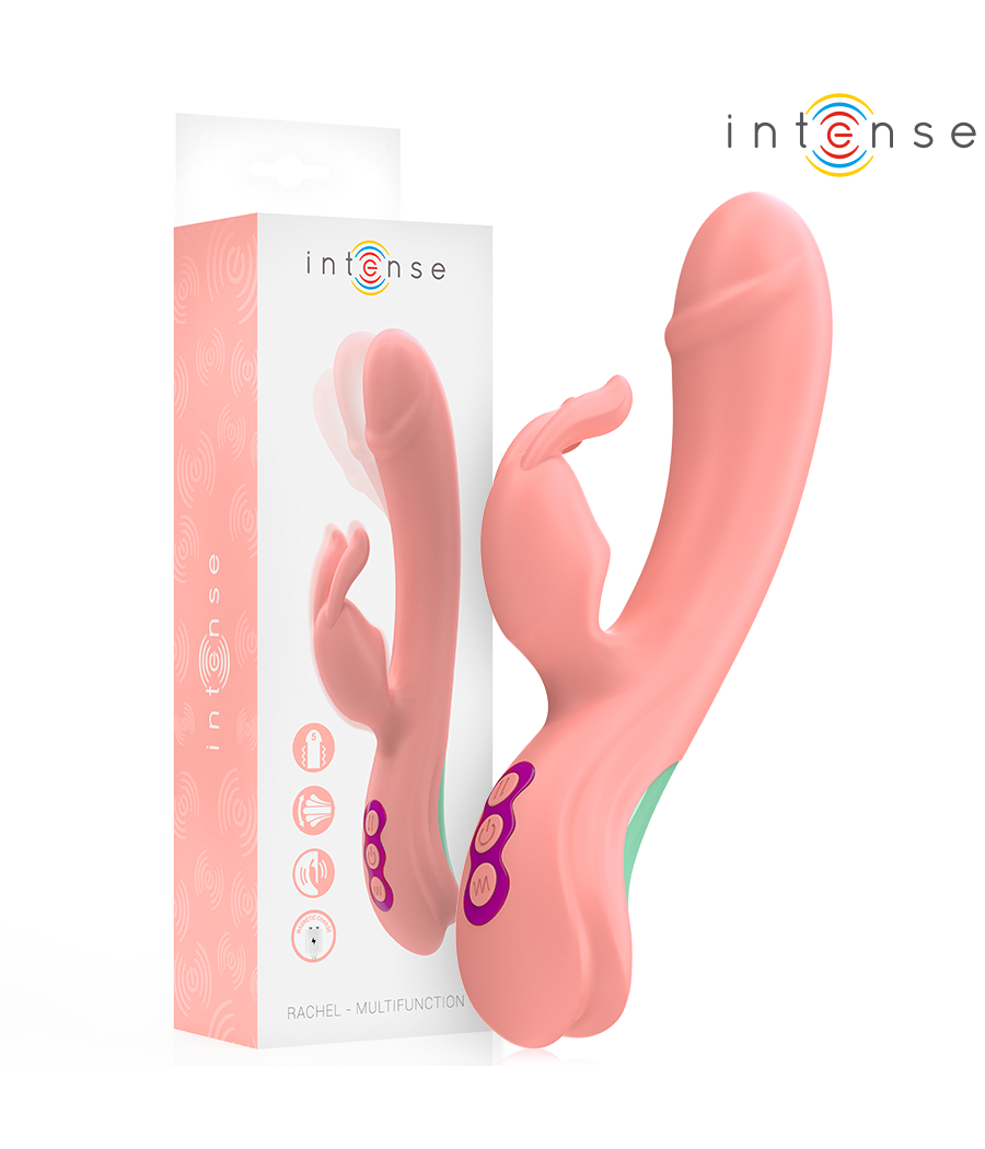 INTENSE - RACHEL RABBIT VIBRATOR 5 VIBRATIONS PINK