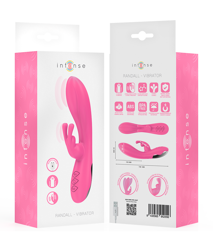 INTENSE - RANDALL RABBIT VIBRATOR 10 VIBRATIONEN ROSA