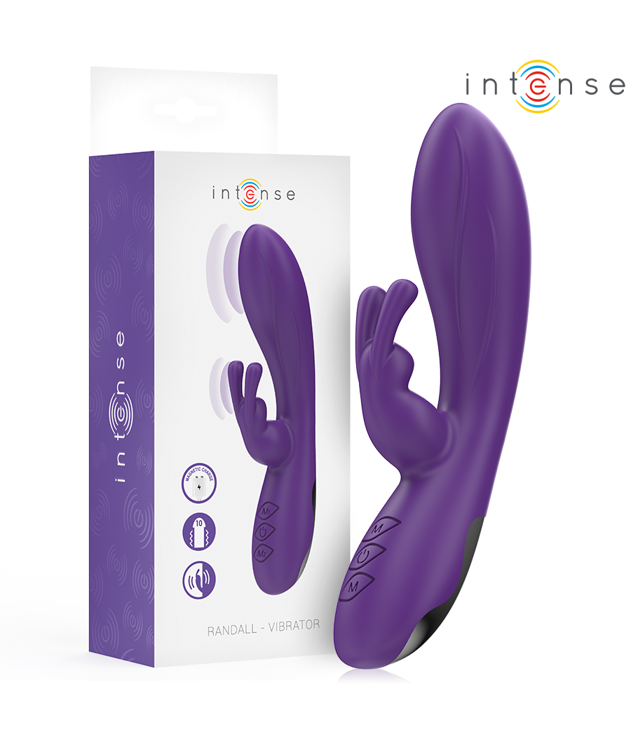 INTENSE - RANDALL RABBIT VIBRATOR 10 VIBRATIONS PURPLE