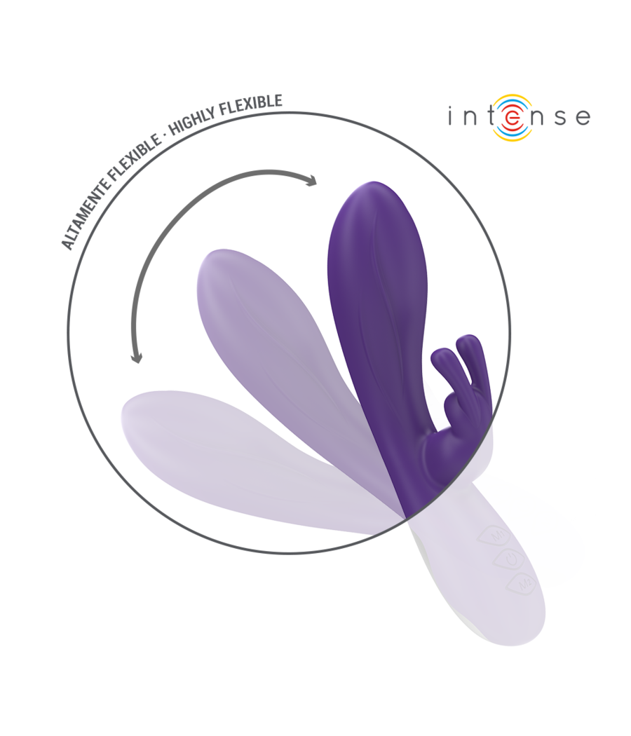 INTENSE - RANDALL RABBIT VIBRATOR 10 VIBRATIONS PURPLE