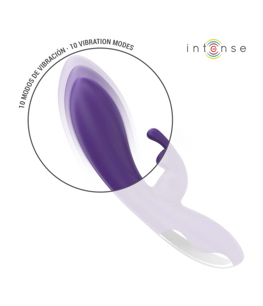 INTENSE - RANDALL VIBRATEUR RABBIT 10 VIBRATIONS VIOLET
