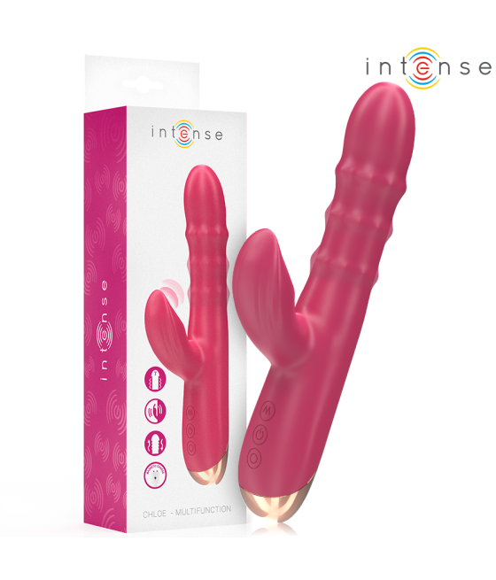 INTENSE - CHLOE MULTIFUNKTIONSVIBRATOR 3 IN 1 ROT
