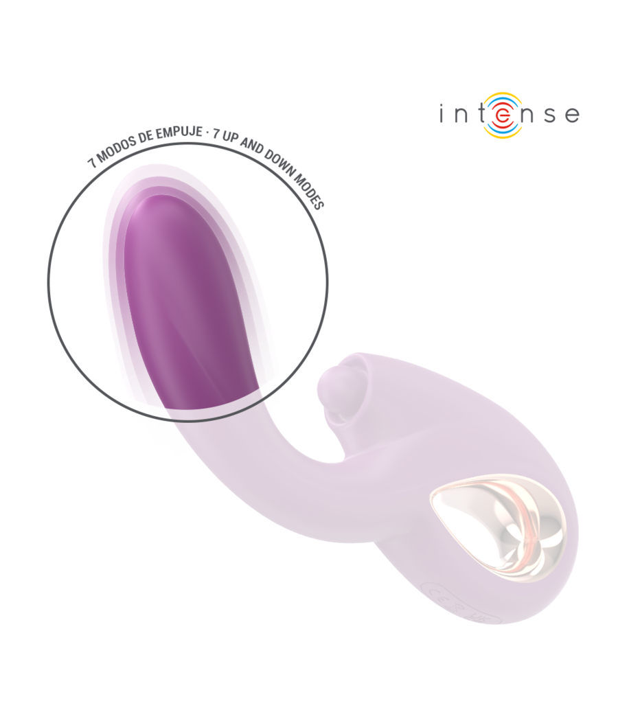 INTENSE - LALI MULTIFUNKTIONS-G-PUNKT-VIBRATOR TAPPING & STOSS & VIBRATION LILA