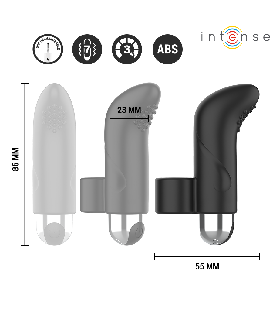 INTENSE - DAMIANO STIMULATEUR DOIGT RECHARGEABLE