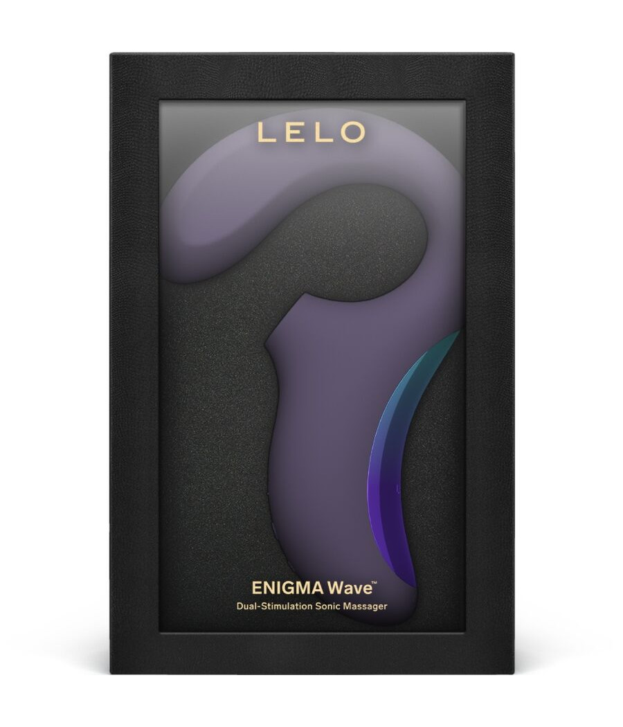 LELO - ENIGMA WAVE DREIFACH-VIBRATIONSMASSAGEGERÄT CYBER PURPLE