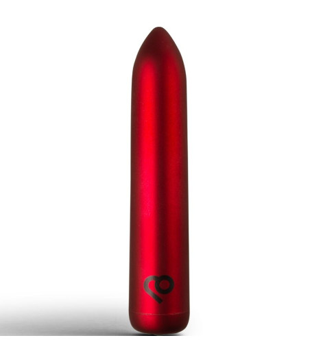 ROCKS-OFF - PROIETTILE VIBRANTE RICARICABILE ROSSO PAPAVERO
