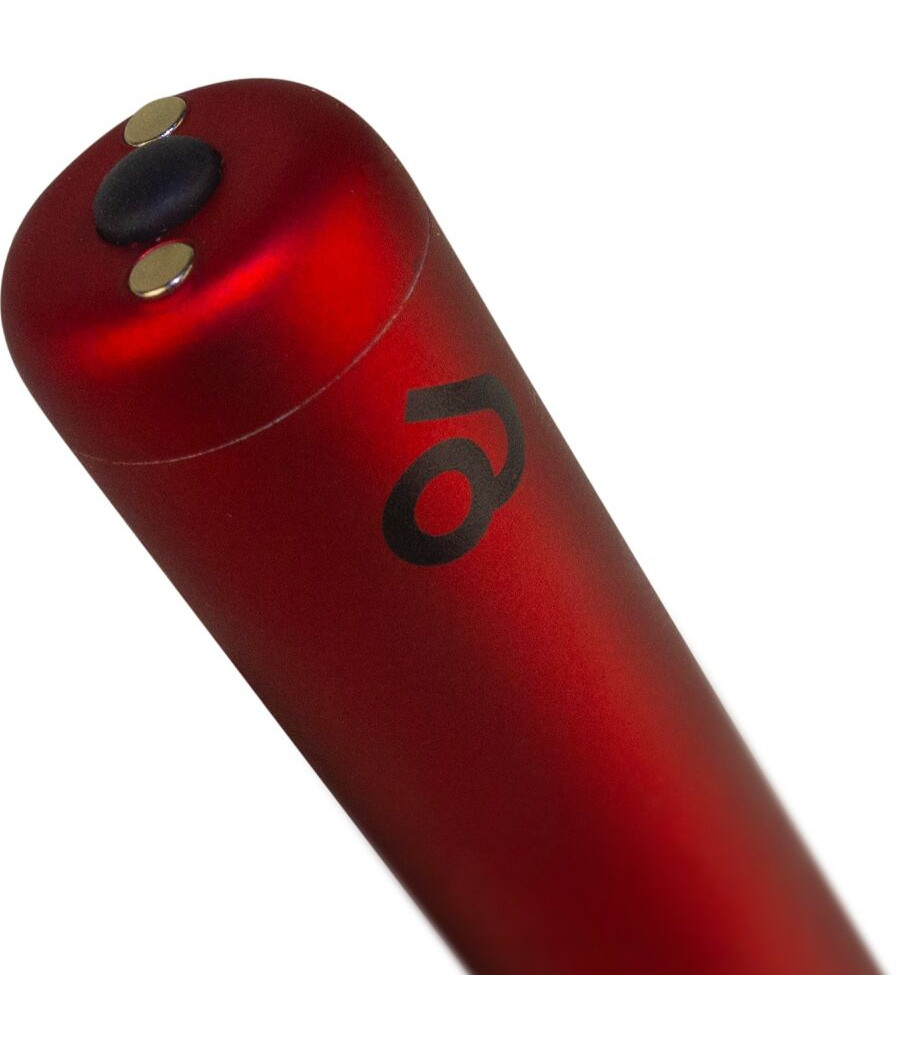 ROCKS-OFF - RECHARGEABLE VIBRATING BULLET POPPY RED