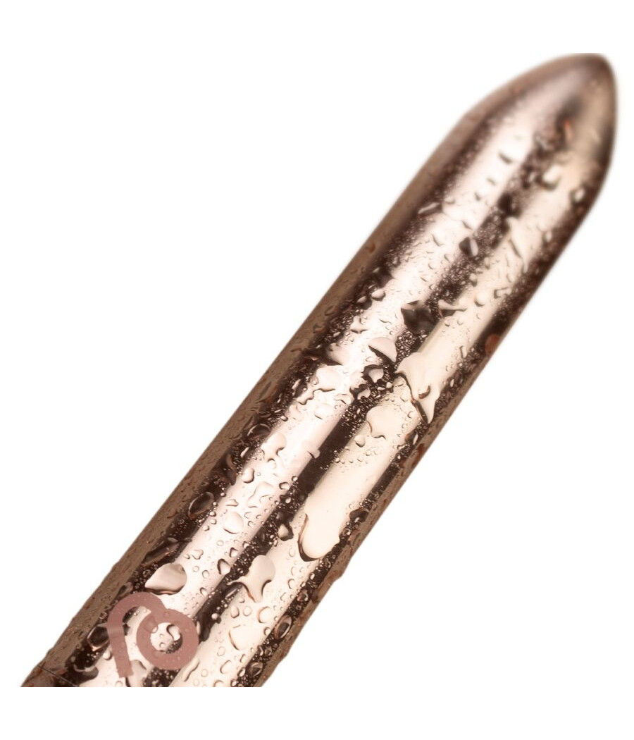ROCKS-OFF - WIEDERAUFLADBARER VIBRIERENDER BULLET GOLDEN ROSE
