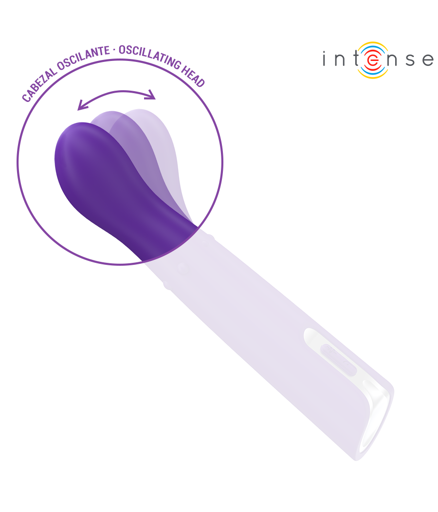 INTENSE - VIBRATEUR HELENA BEADS UP & DOWN WIGGLE 13,5 CM