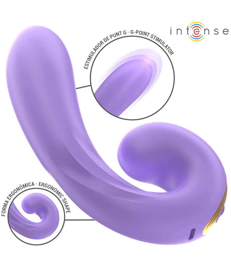 INTENSE - MERYL ESTIMULADOR CLÍTORIS DOBLE VIBRACIÓN