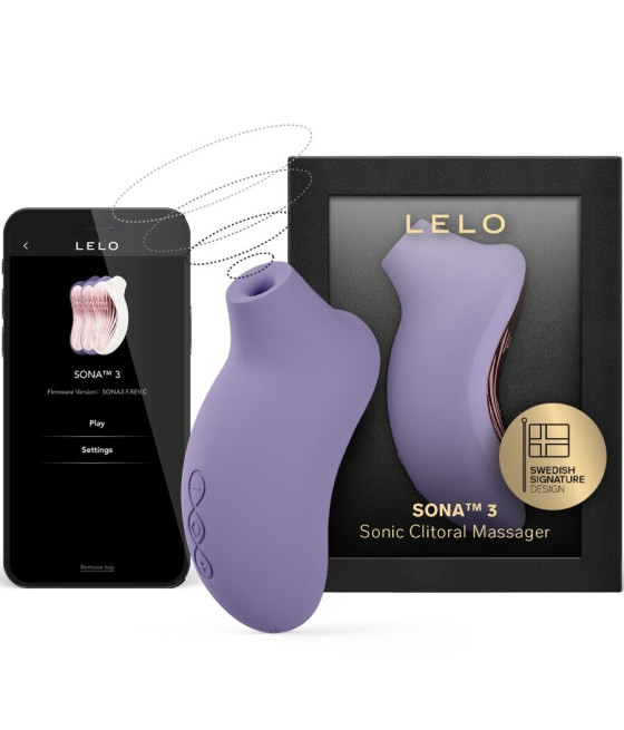 LELO - SONA 3 MASSAGGIATORE CLITORIDEO SONICO VIOLET DUSK