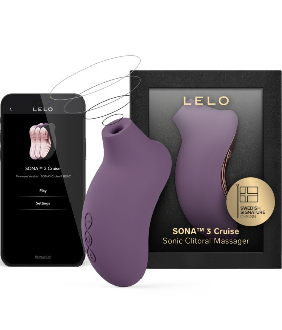 LELO - SONA 3 CRUISE MASSAGGIATORE CLITORALE SONICO PRUGNA