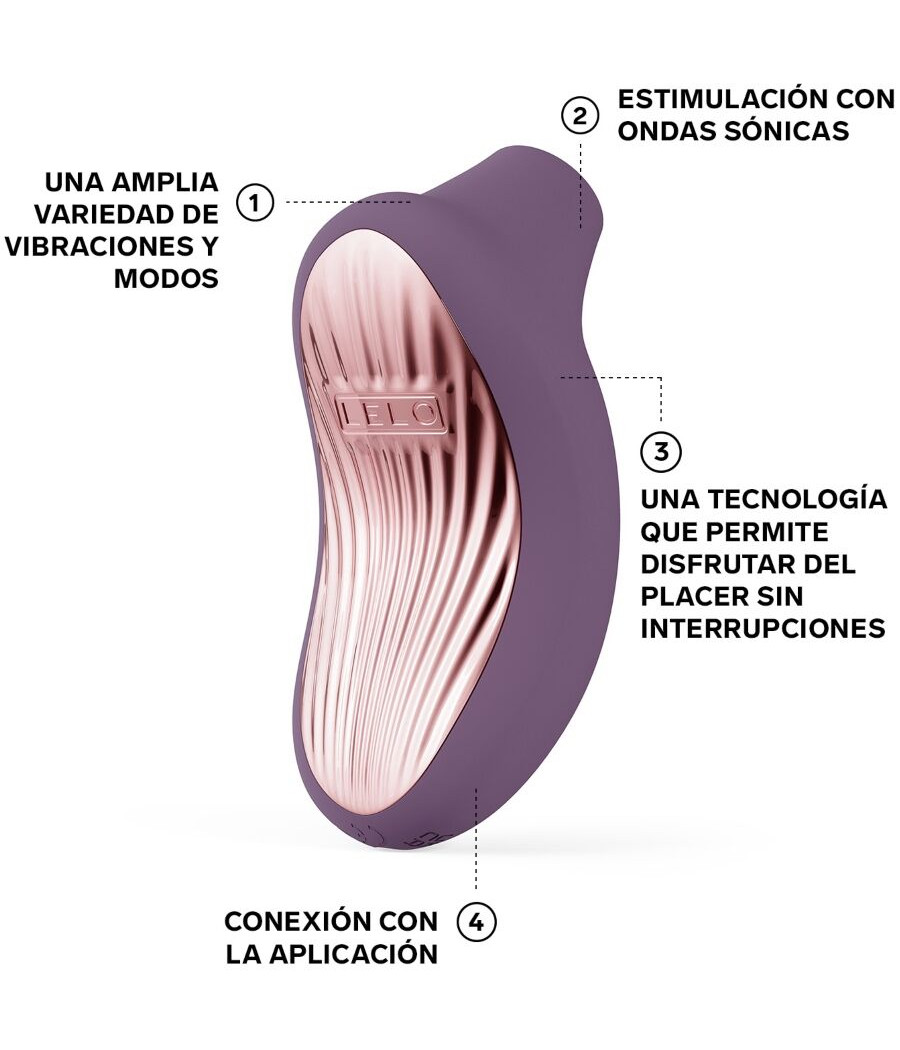 LELO - SONA 3 CRUISE MASSAGGIATORE CLITORALE SONICO PRUGNA