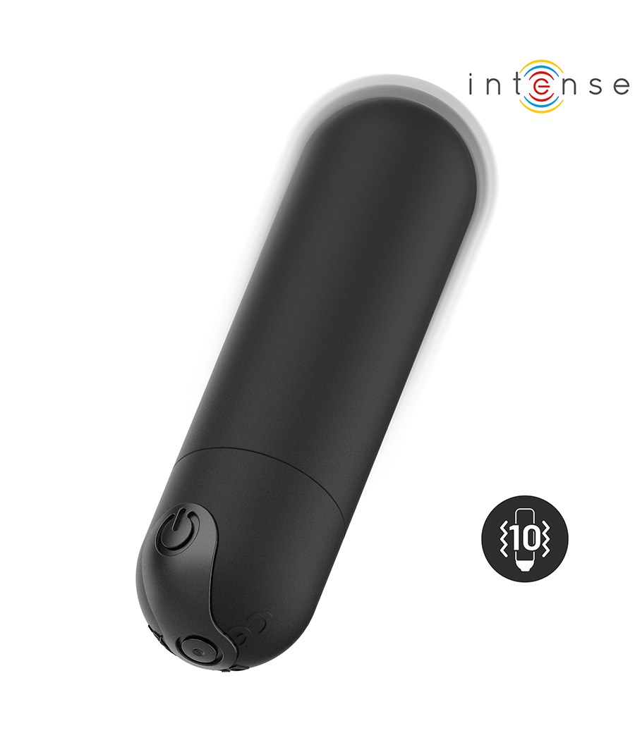 INTENSE - KAREN MINI VIBRANT RECHARGEABLE BALLE NOIRE