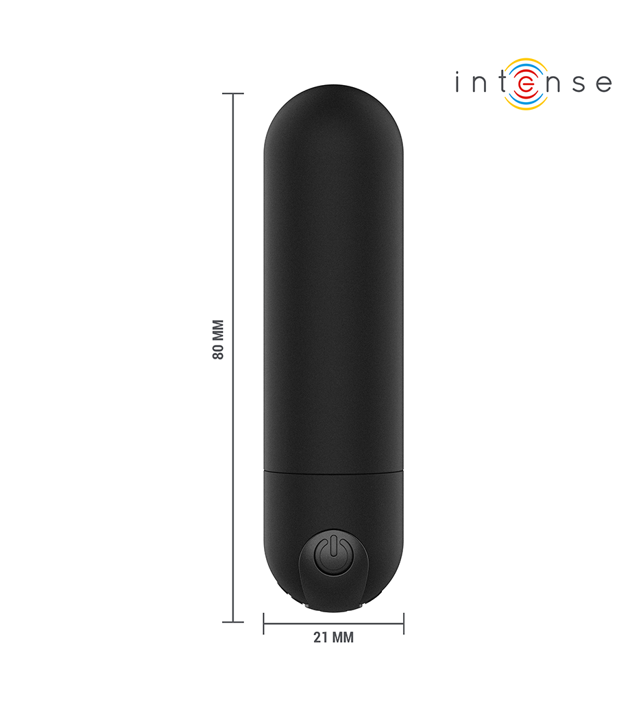 INTENSE - KAREN MINI VIBRANT RECHARGEABLE BALLE NOIRE