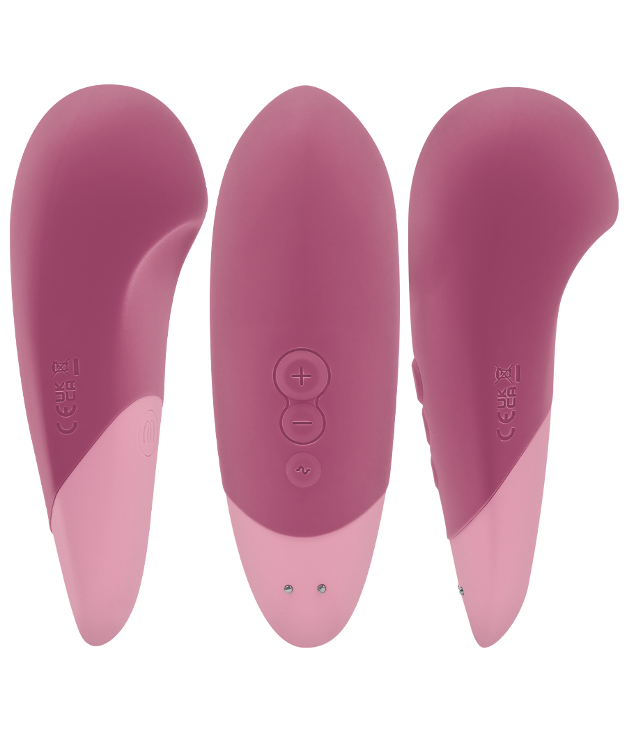 WOMANIZER - VIBE LAY-ON SILENT VIBRATOR DUSKY PINK