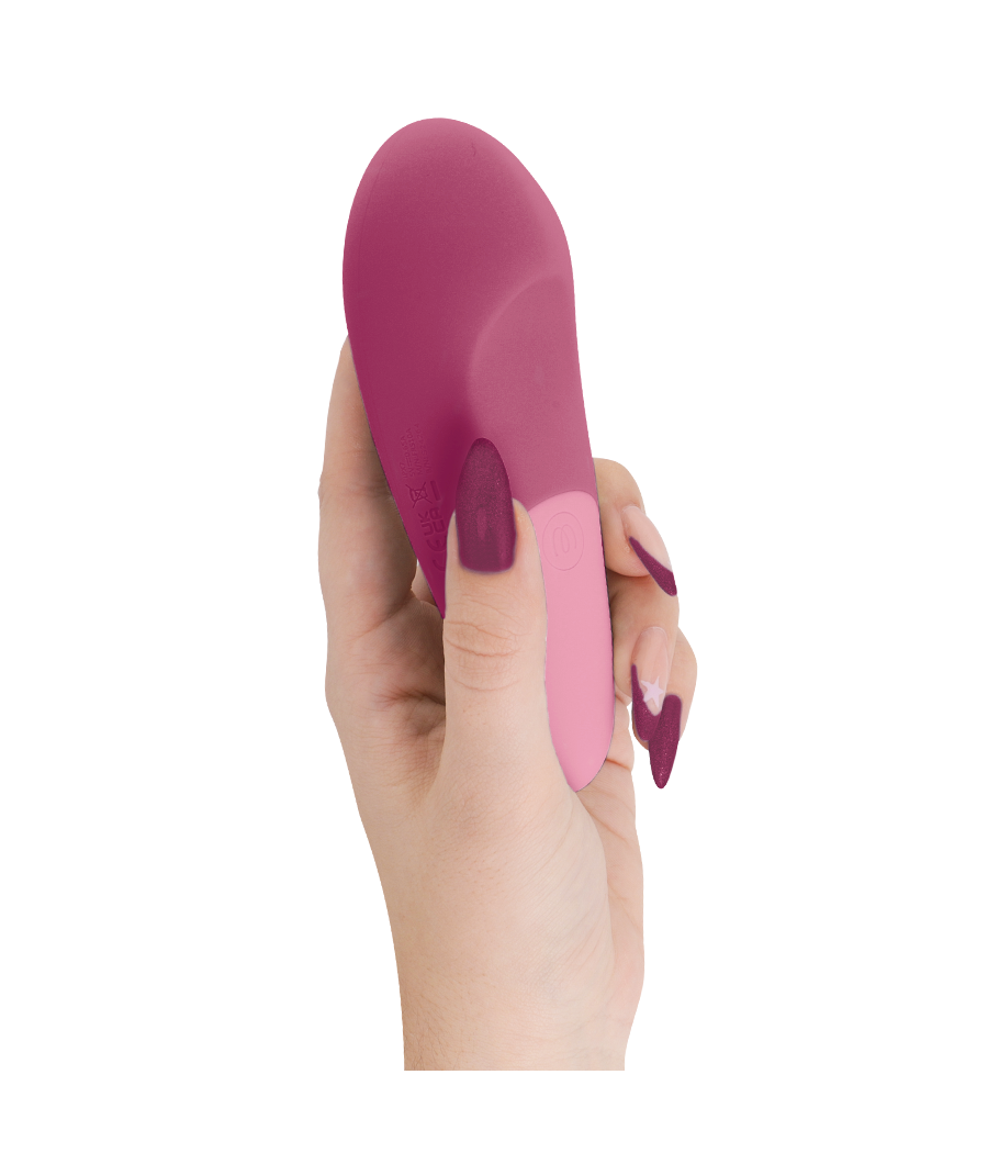 WOMANIZER - VIBE LAY-ON VIBRATORE SILENZIOSO ROSA SCURO