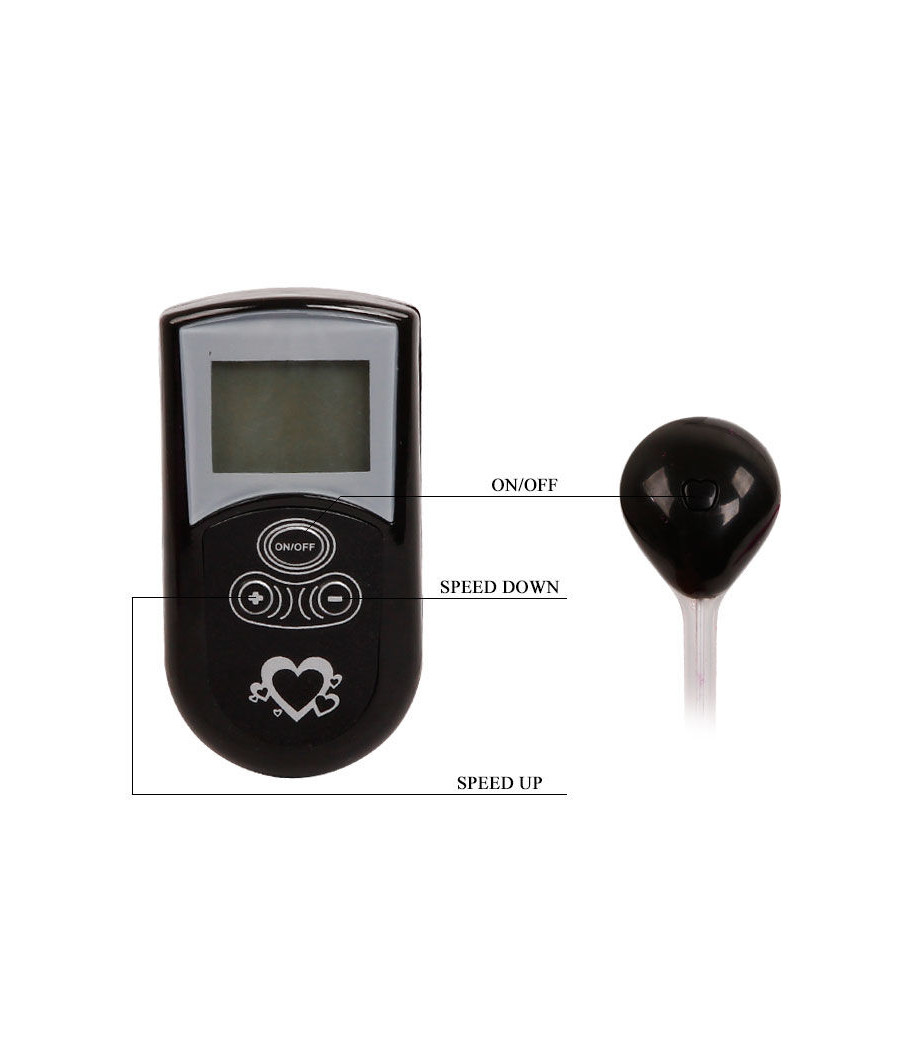 BAILE - THONG WITH VIBRATOR WITH LILAC REMOTE CONTROL