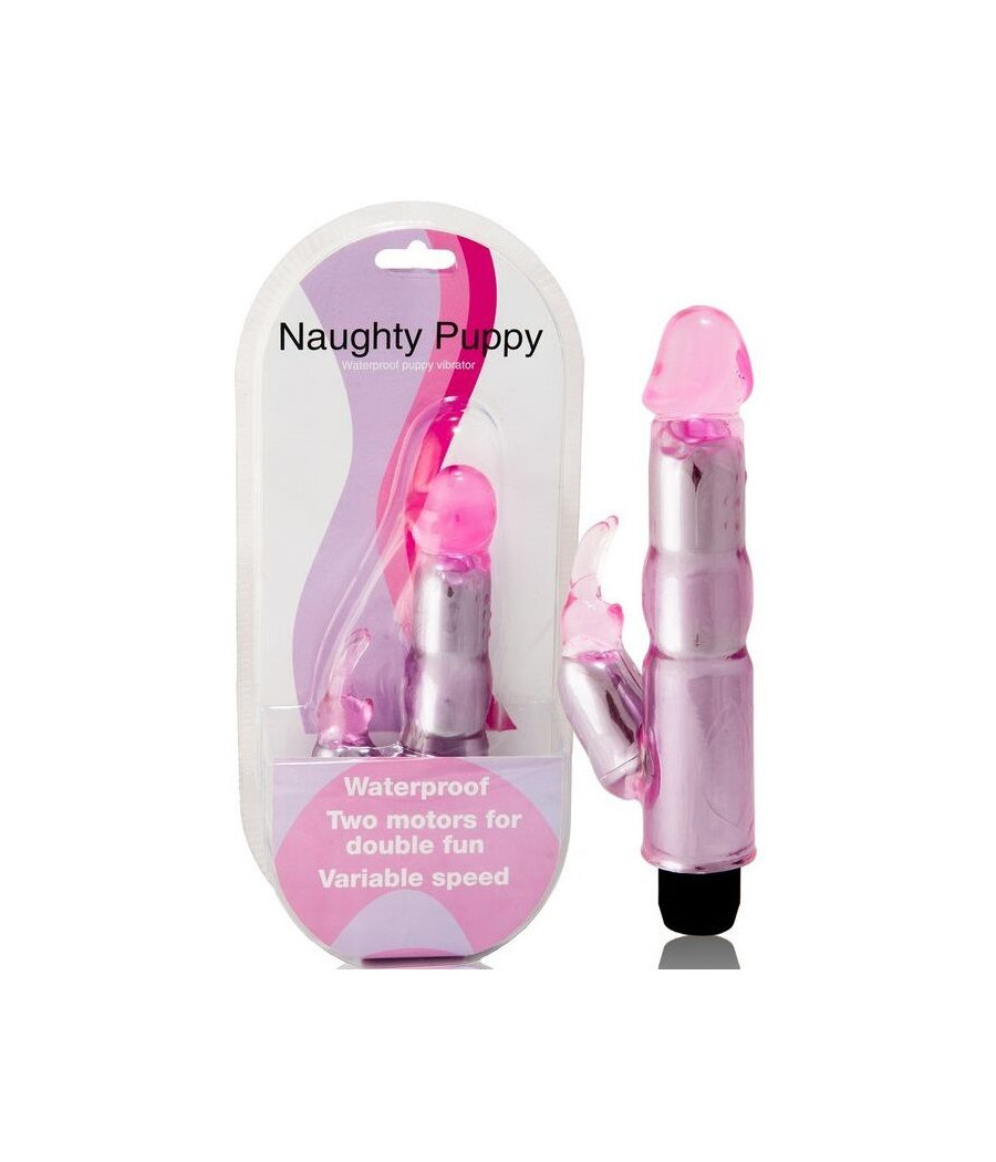 BAILE - VIBRADOR ESTIMULADOR ROSA REGULABLE