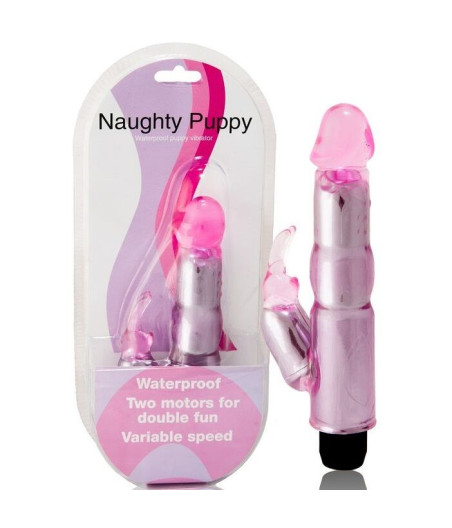 BAILE - VIBRATOR MIT EINSTELLBAREM ROSA STIMULATOR