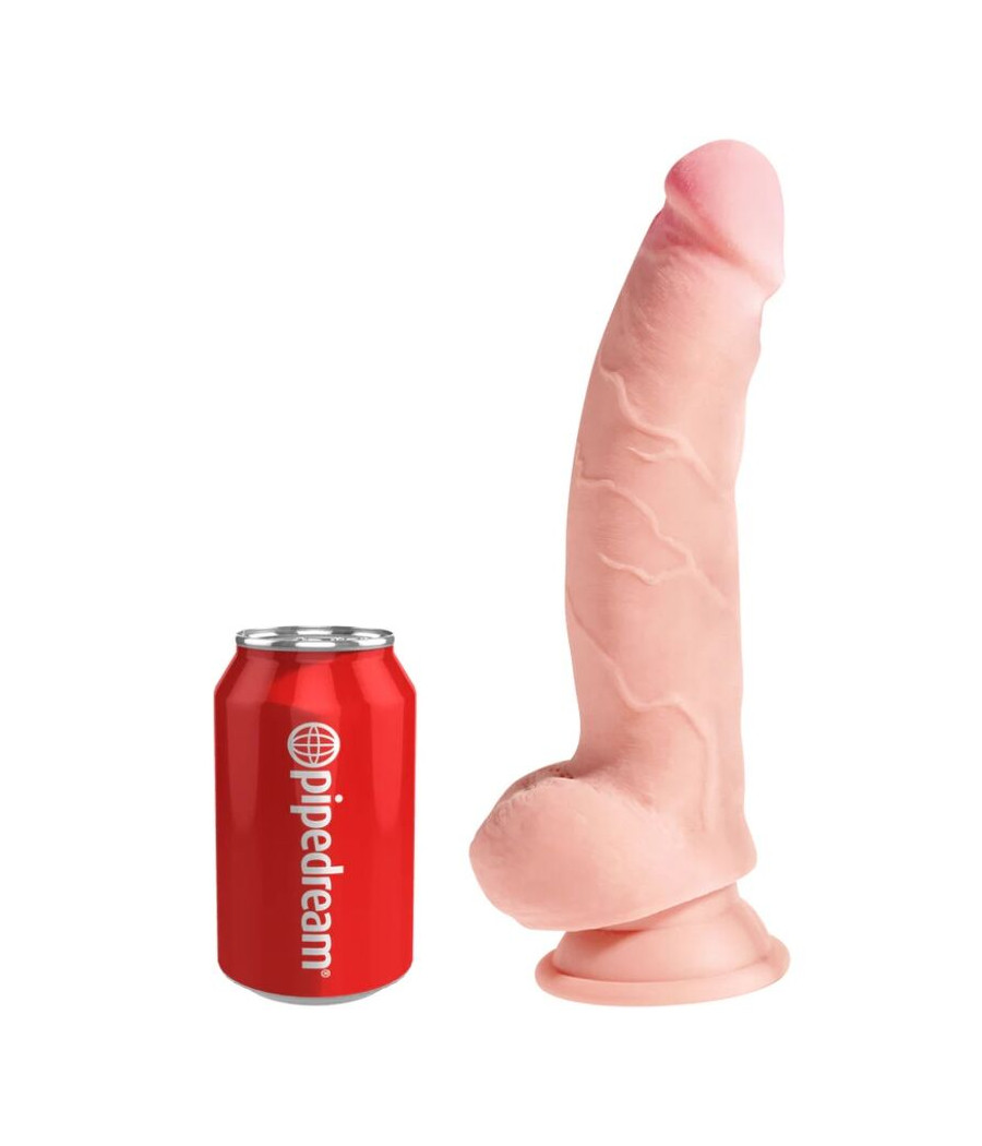 KING COCK - DILDO TRIPLA DENSIDADE 18.4 CM