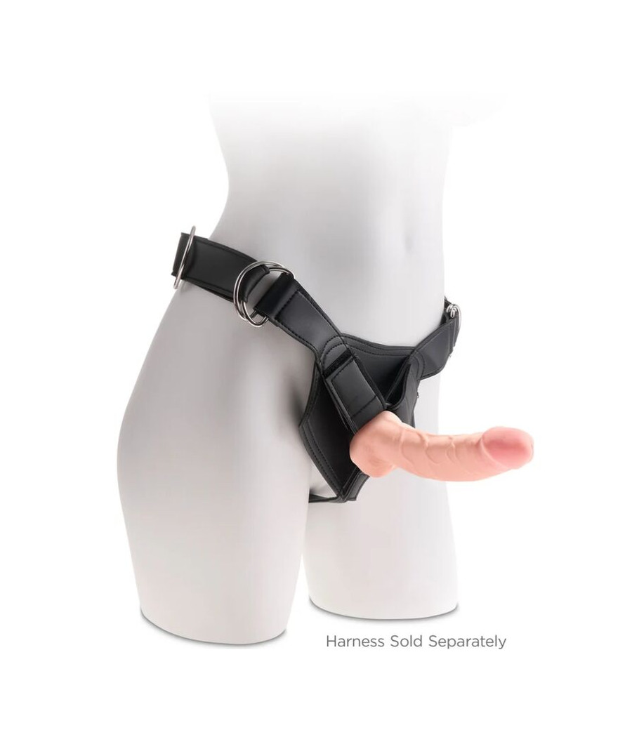 KING COCK - DILDO TRIPLE DENSIDAD 18.4 CM