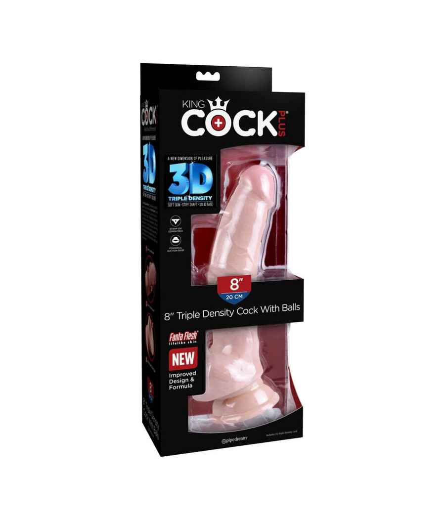 KING COCK - DREIFACHDENSITTSHAHN 18.4 CM