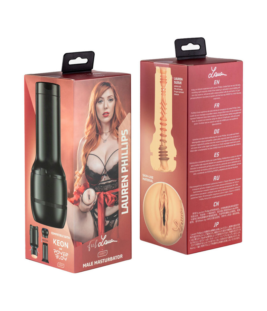 KIIROO - FEEL LAUREN PHILLIPS STARS COLLECTION STROKERS POWERBLOW KOMPATIBEL
