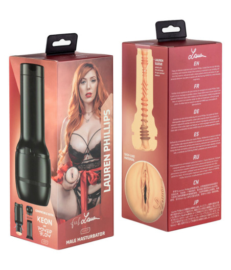 KIIROO - COLLEZIONE FEEL LAUREN PHILLIPS STARS STROKERS COMPATIBILI CON POWERBLOW