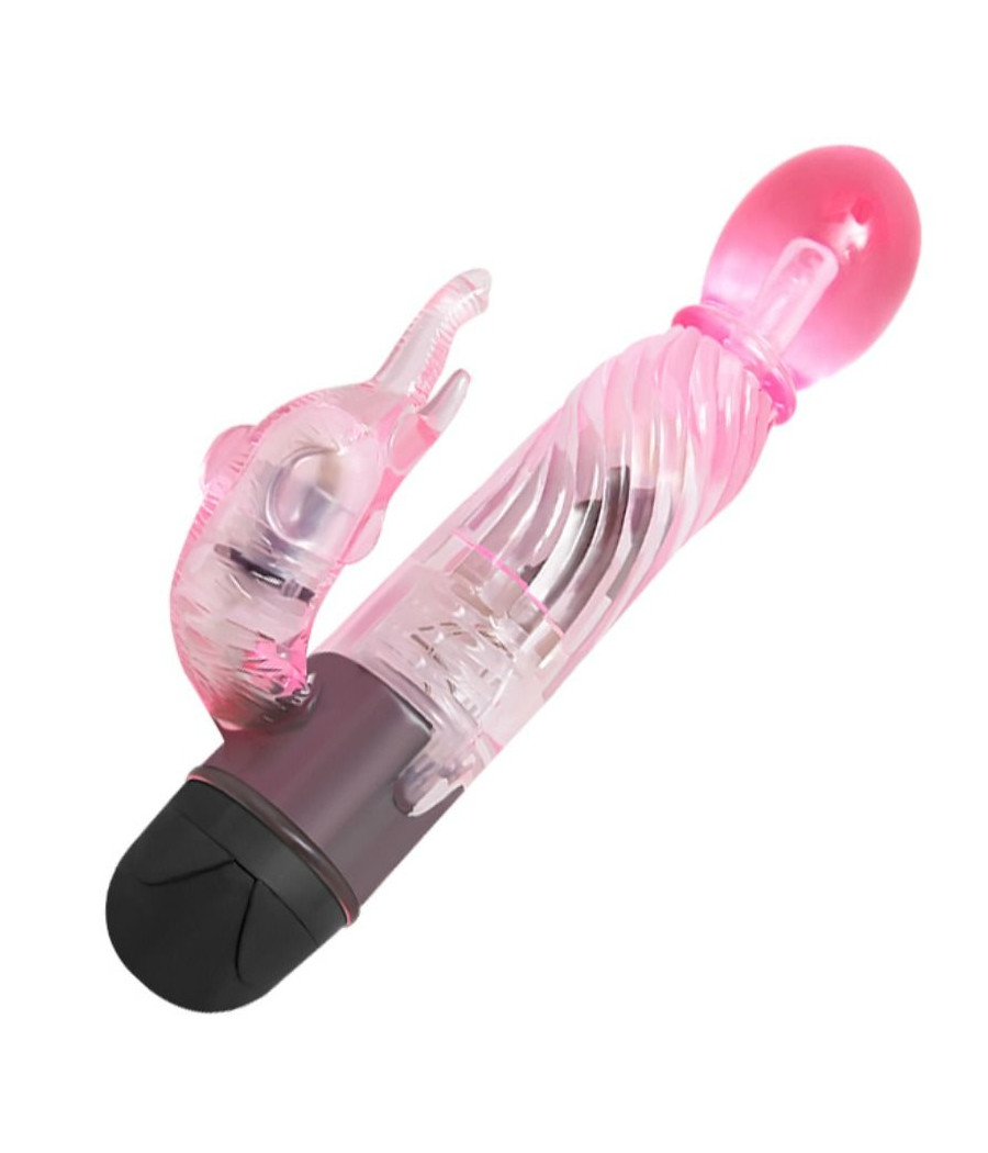 BAILE - REGALATI UN TIPO DI VIBRATORE AMANTE CON CONIGLIO ROSA 10 MODALIT