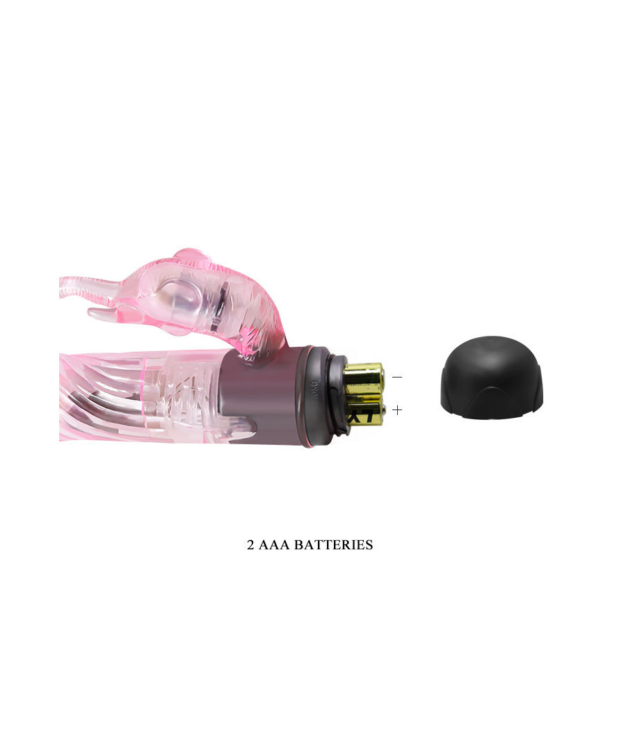BAILE - GIVE YOU A KIND OF LOVER VIBRATOR WITH PINK RABBIT 10 MODES
