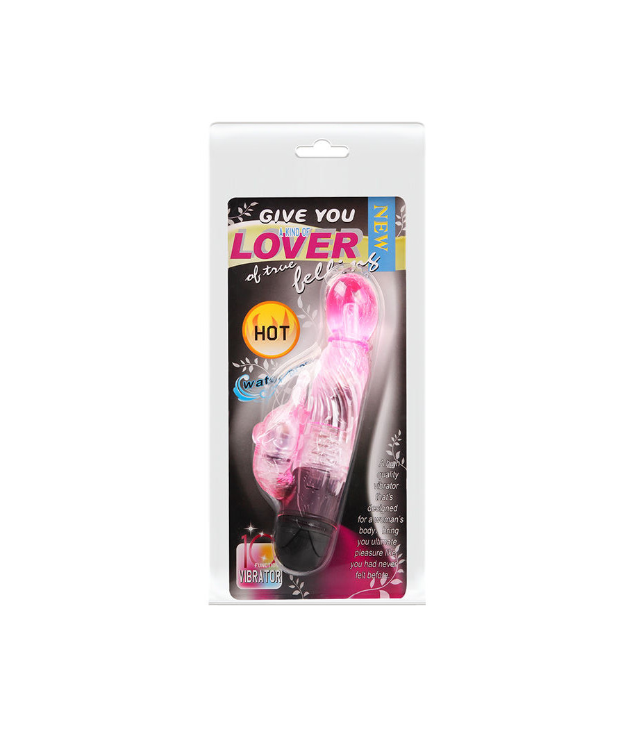 BAILE - GIVE YOU A KIND OF LOVER VIBRADOR CON RABBIT ROSA 10 MODOS