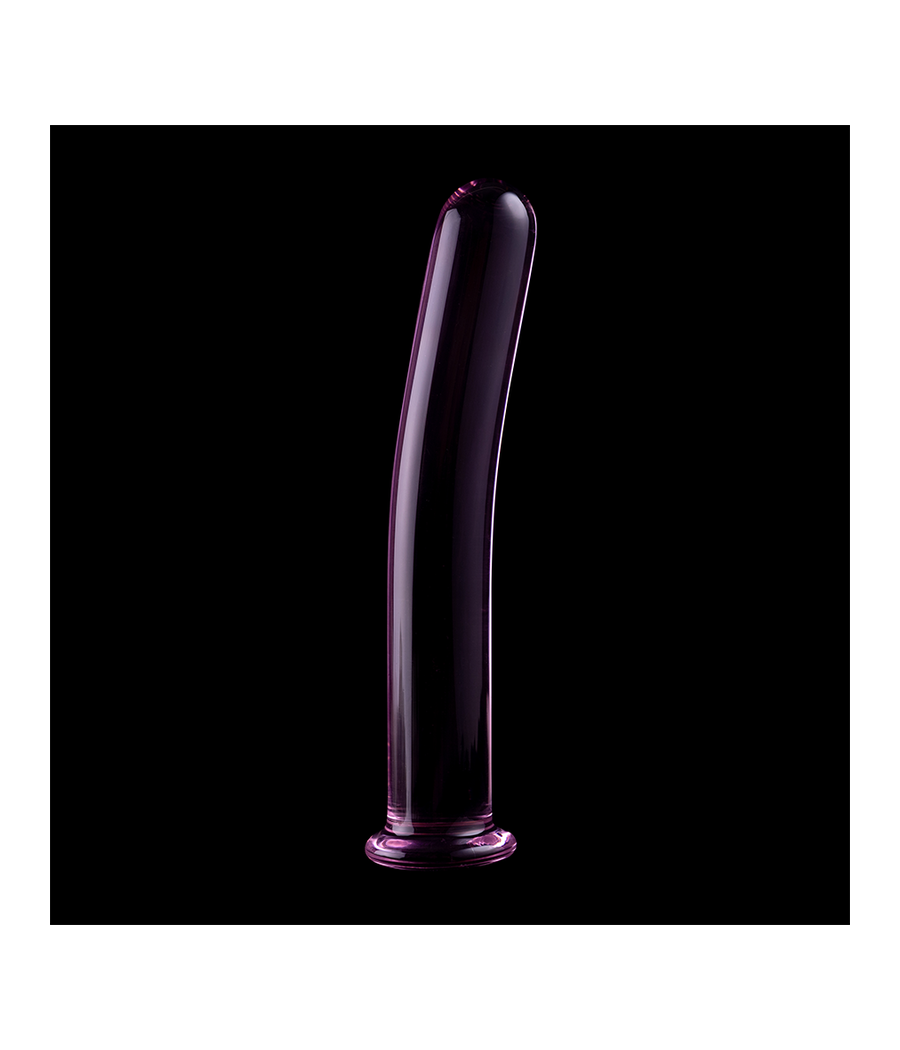 NEBULA SERIES BY IBIZA - MODELL 8 DILDO BOROSILIKATGLAS ROSA 14.5 CM -O- 2 CM