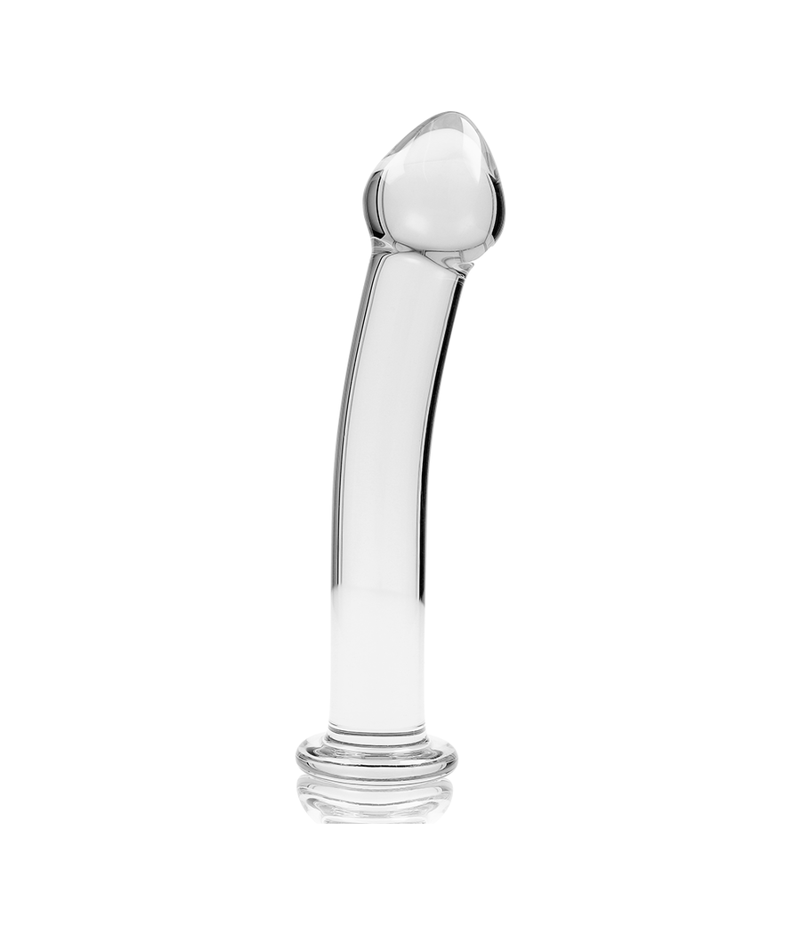 NEBULA SERIES BY IBIZA - MODELO 11 DILDO CRISTAL TRANSPARENTE 16 CM -O- 3 CM