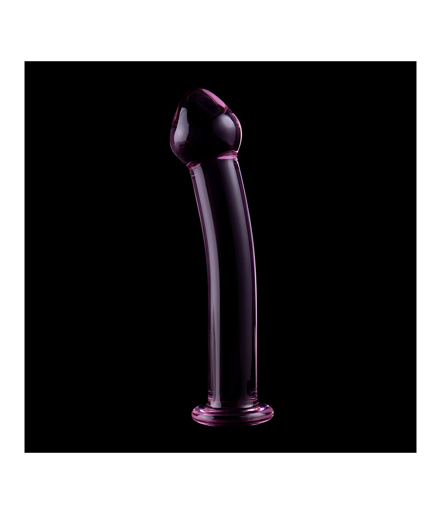 NEBULA SERIES BY IBIZA - MODELL 11 DILDO BOROSILIKATGLAS ROSA 16 CM -O- 3 CM