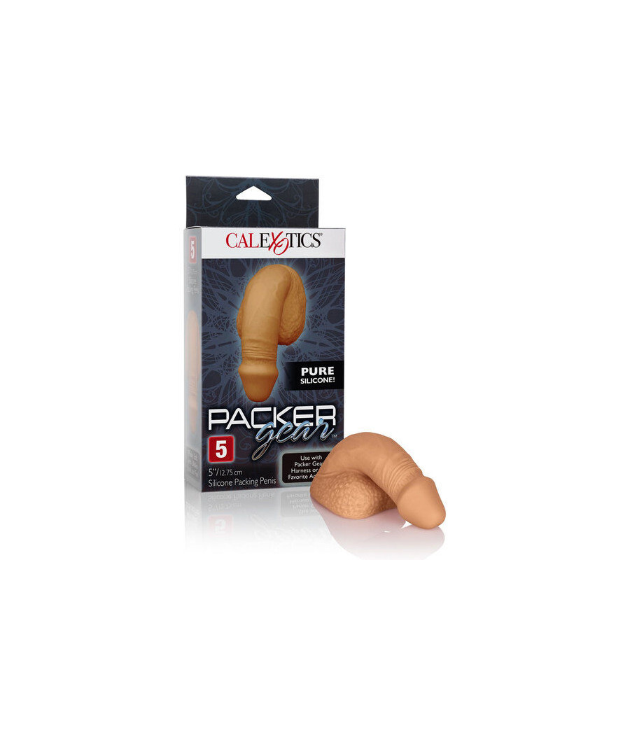 CALEXOTICS - PACKING PENIS PENE DE SILICONA 12.75CM CARAMELO
