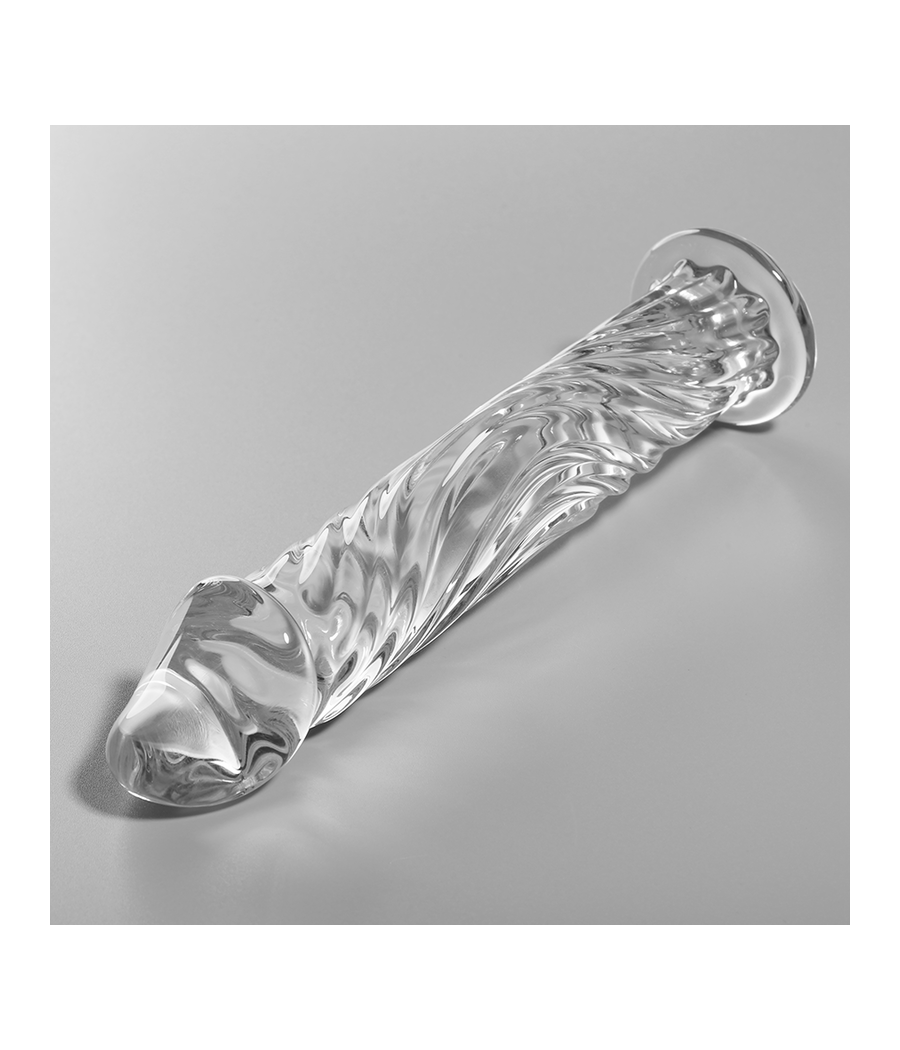 NEBULA SERIES BY IBIZA - MODELO 12 DILDO CRISTAL TRANSPARENTE 17 CM -O- 3.5 CM