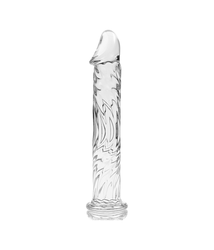 NEBULA SERIES BY IBIZA - MODELO 12 DILDO CRISTAL TRANSPARENTE 17 CM -O- 3.5 CM