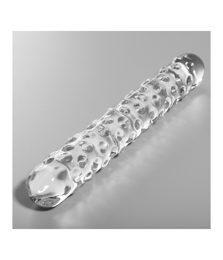 NEBULA SERIES BY IBIZA - MODELL 15 DILDO BOROSILIKATGLAS KLAR 18.5 CM -O- 3 CM