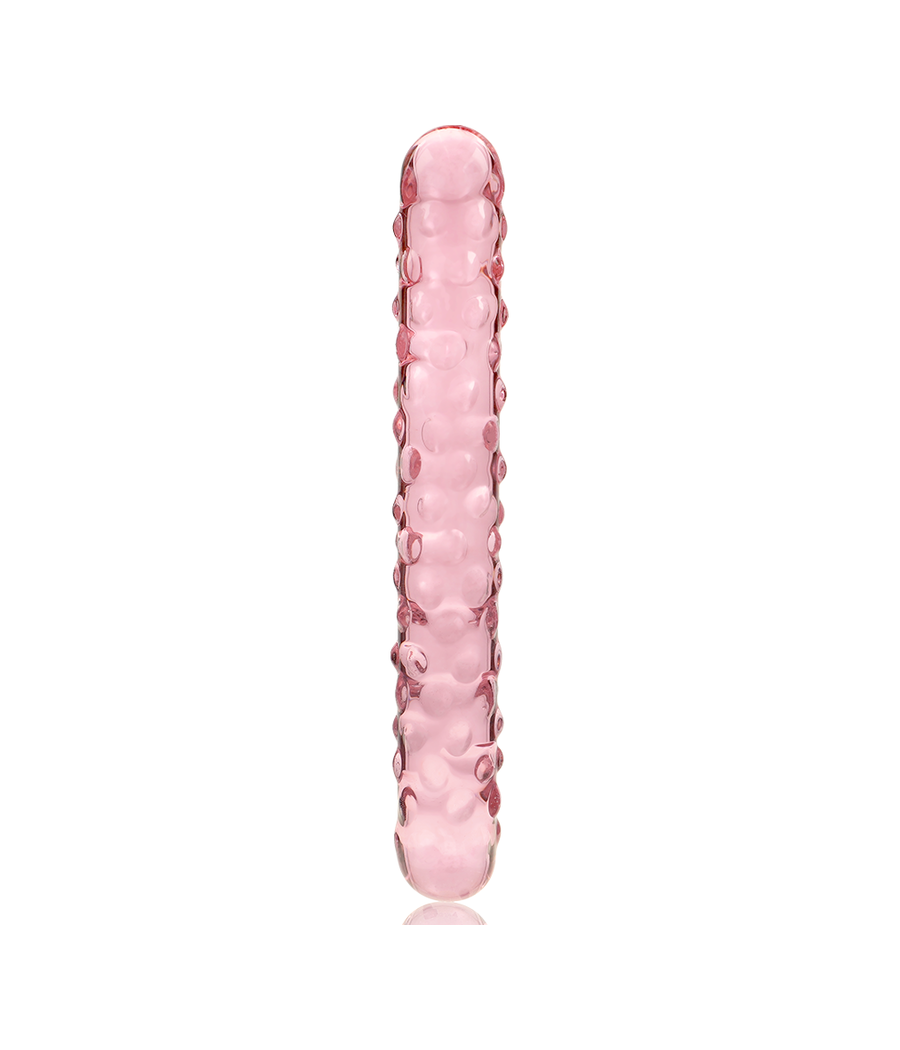 NEBULA SERIES BY IBIZA - MODELL 15 DILDO BOROSILIKATGLAS ROSA 18.5 CM -O- 3 CM