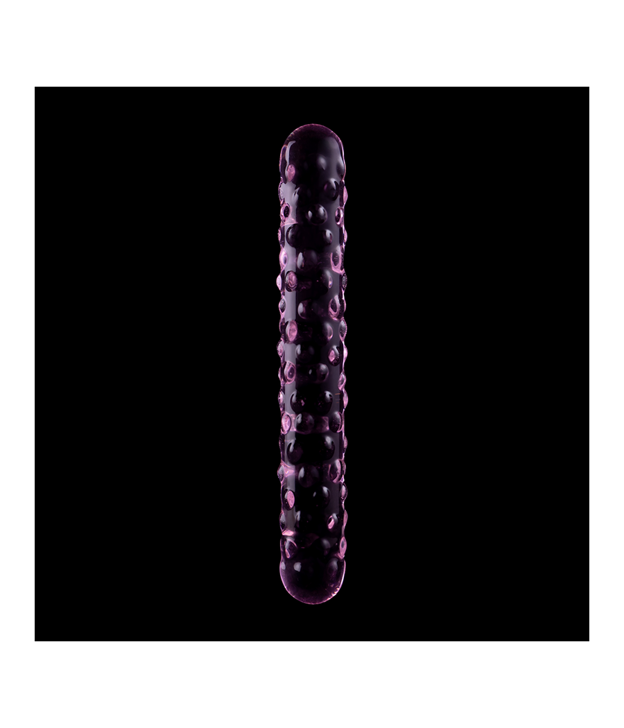 NEBULA SERIES BY IBIZA - MODELO 15 DILDO VIDRO BOROSILICADO ROSA 18.5 CM -O- 3 CM