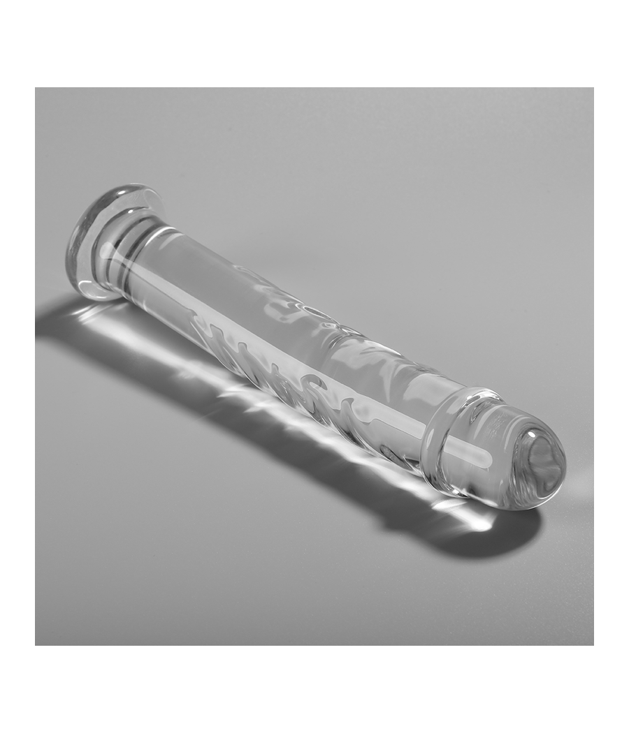 NEBULA SERIES BY IBIZA - MODELO 16 DILDO CRISTAL TRANSPARENTE 18.5 CM -O- 3 CM
