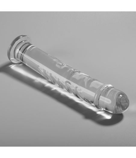 NEBULA SERIES BY IBIZA - MODELO 16 DILDO VIDRO BOROSILICADO TRANSPARENTE 18.5 CM -O- 3 CM